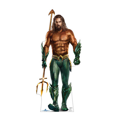 Accroche en carton aquaman