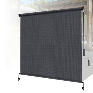 Rideaux roulants d'extérieur avec design épissure