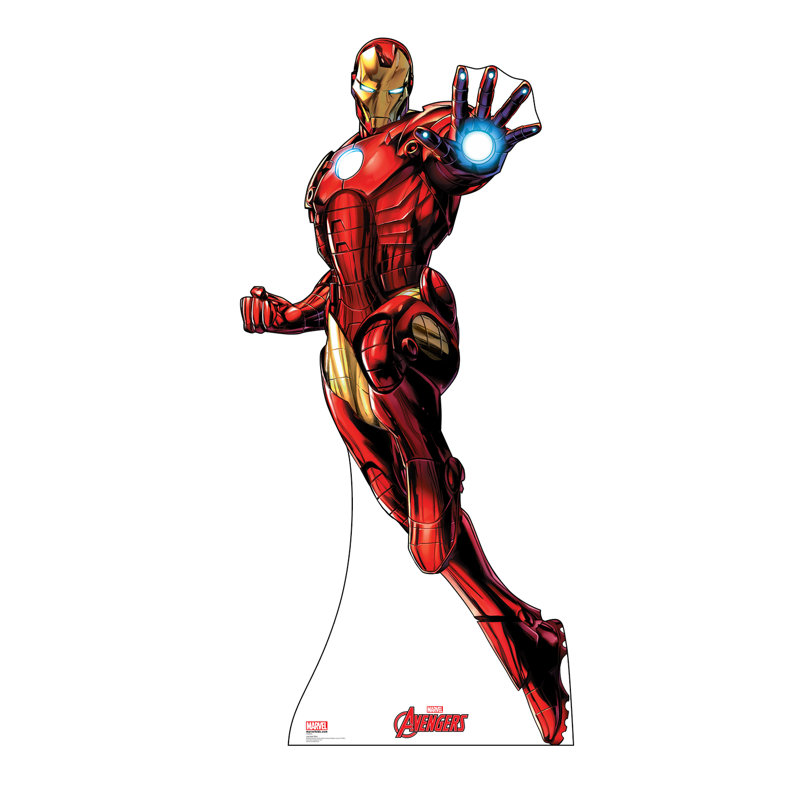 Accroche animé en fer man avengers