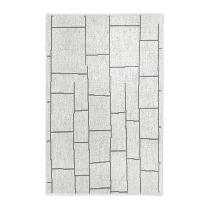Tapis gris / noir Evandro, Rectangle 2 pi x 3 pi