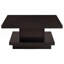 Ensemble de tables basses 3 pièces Cappuccino