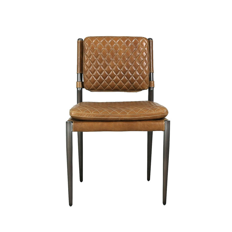 Chaise d'appoint en cuir Vicenza