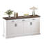 Buffet 63 "avec rangement cannelé avec rangement-1357987162