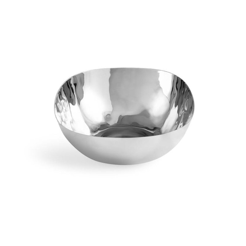 Reflective Stainless Steel Serving Bowl, 10"