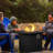 28" Outdoor Propane Fire Pit Table 50,000 BTU Gas Fire Table With Auto-Ignition And Protective Cover For Backyard Patio-2097004853