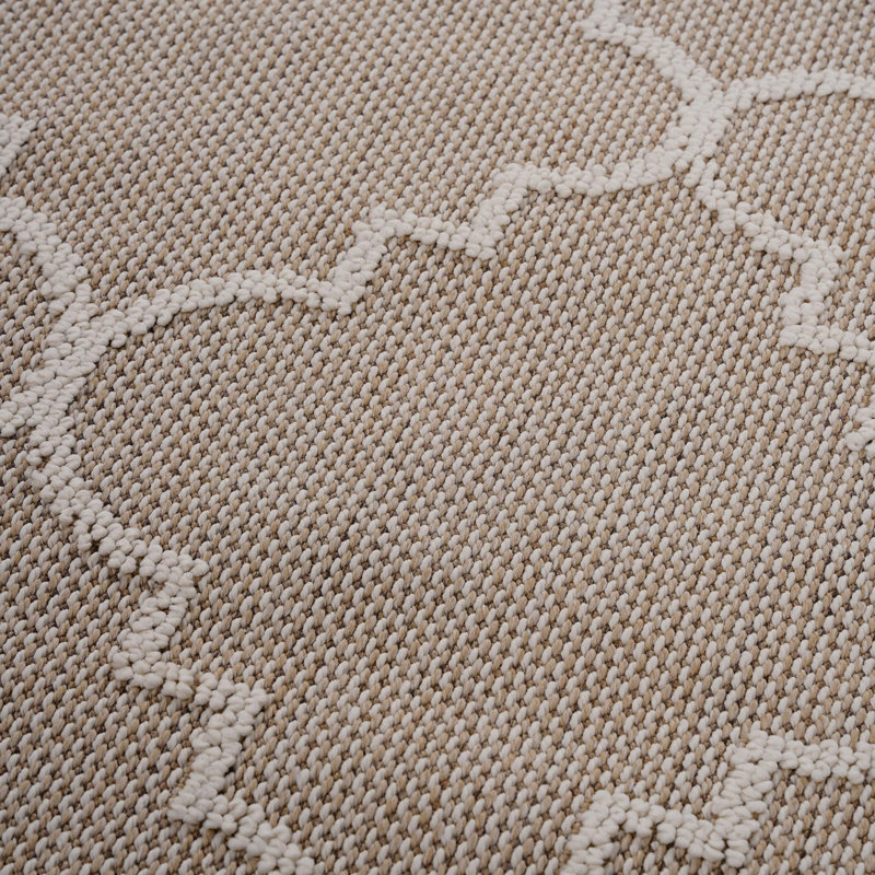 Tapis à treillis pour l'intérieur et l'extérieur, Rectangle 7 pi 9 po x 10 pi