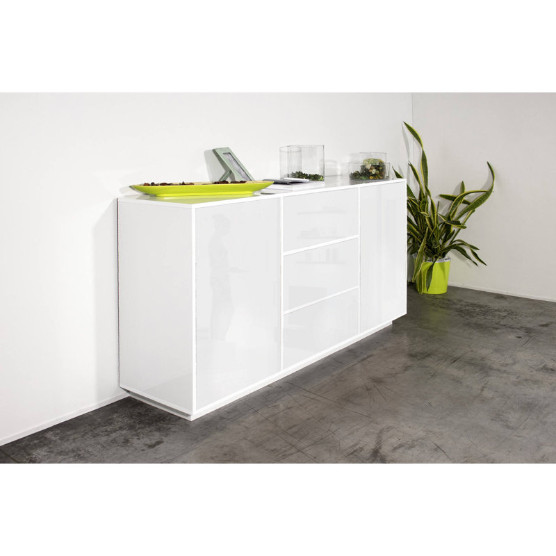 Abduljabaar 160cm Sideboard, White