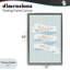 Cadre flottant bleu Hello Little One, design par Amanda Houston-829182806-829182807