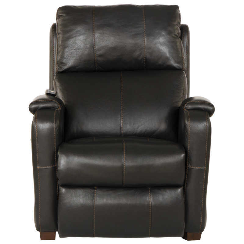 Fauteuil inclinable électrique Reliever, Cuir synthétique noir