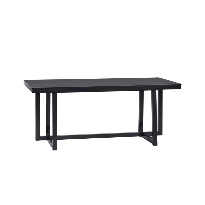 Kini Black Finish Dining Table