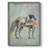 Fantastic Florals Fox, Standing Framed Print - Solid Wood-1558913907