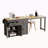 74.5 Inch Kitchen Island With Extendable Dining Table , Rolling Kitchen Island On Wheels With Spice Rack And 2 Drawers, 4 Door Cabinet, For Kitchen, Dining Room (One Package)-976731986