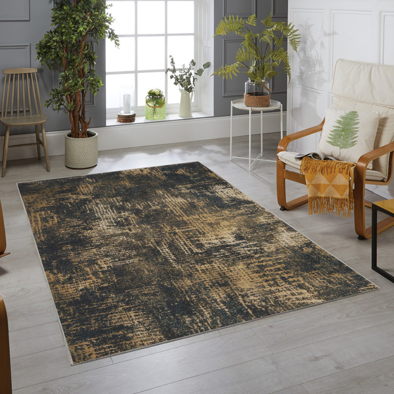 Premium Hall Carpet, 31.5 x 78.7 Inches | 100% Polyester, Antibacterial | 0.04 in Pile Height, Non-Slip Underside, Machine Washable | 3D Digital Printing | Ideal for Living Room & Entryway, Easy Maintenance