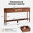 55.11'' Farmhouse Console Table-45608723