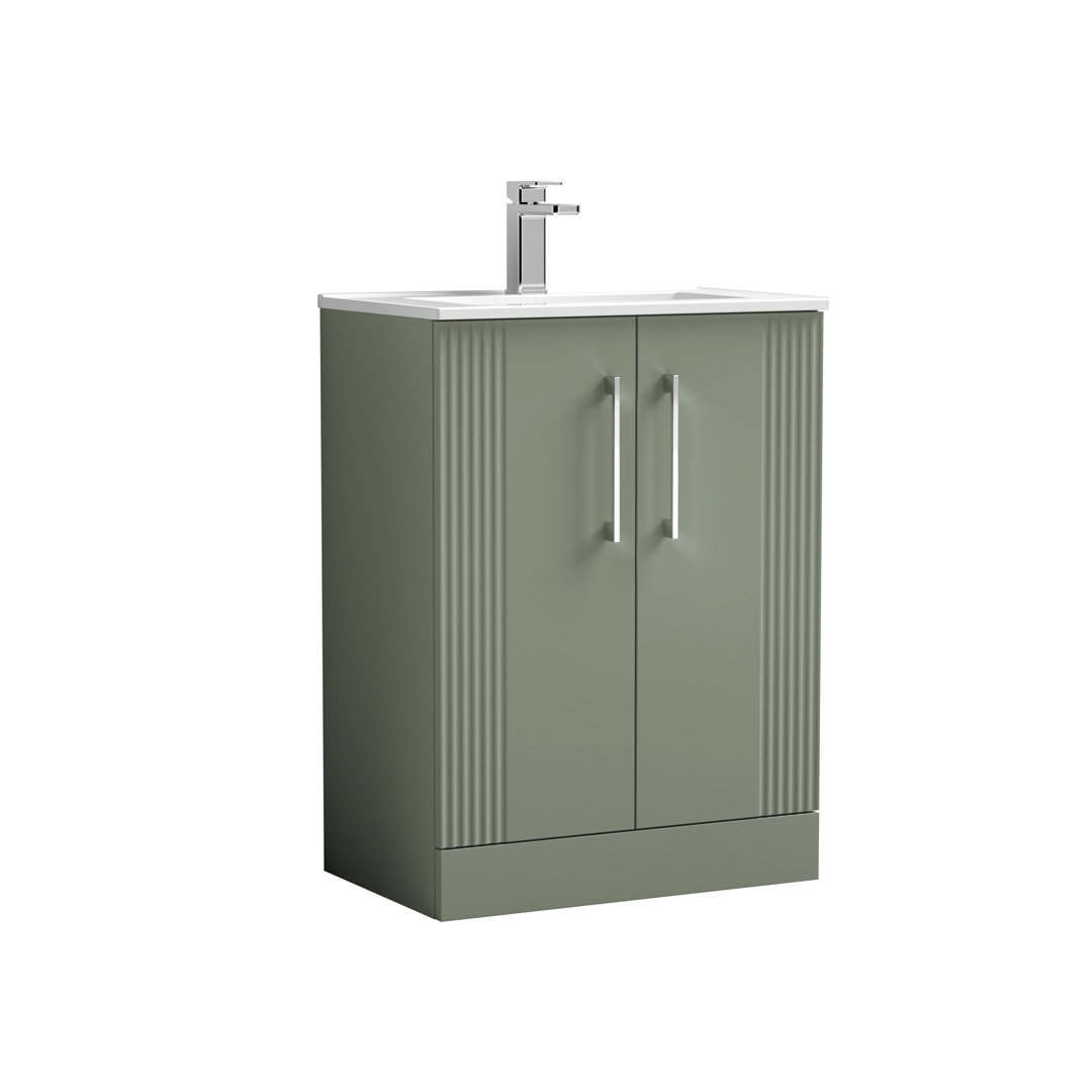 Deco 605 mm Free-standing Single Vanity Unit