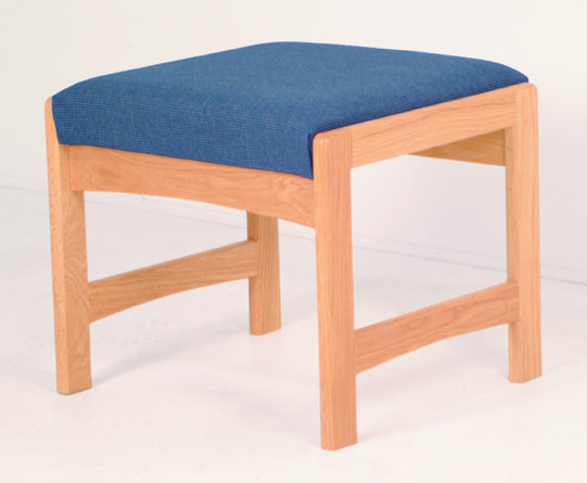 Nazahat Fabric Office Bench