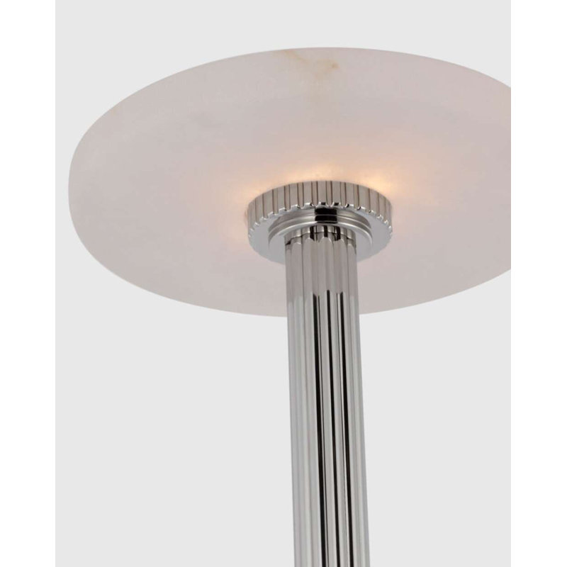 Aran LED Table Lamp, Polished Nickel
