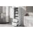 Freestanding Storage Cabinet with Two Drawers and Adjustable Shelf-1129080524