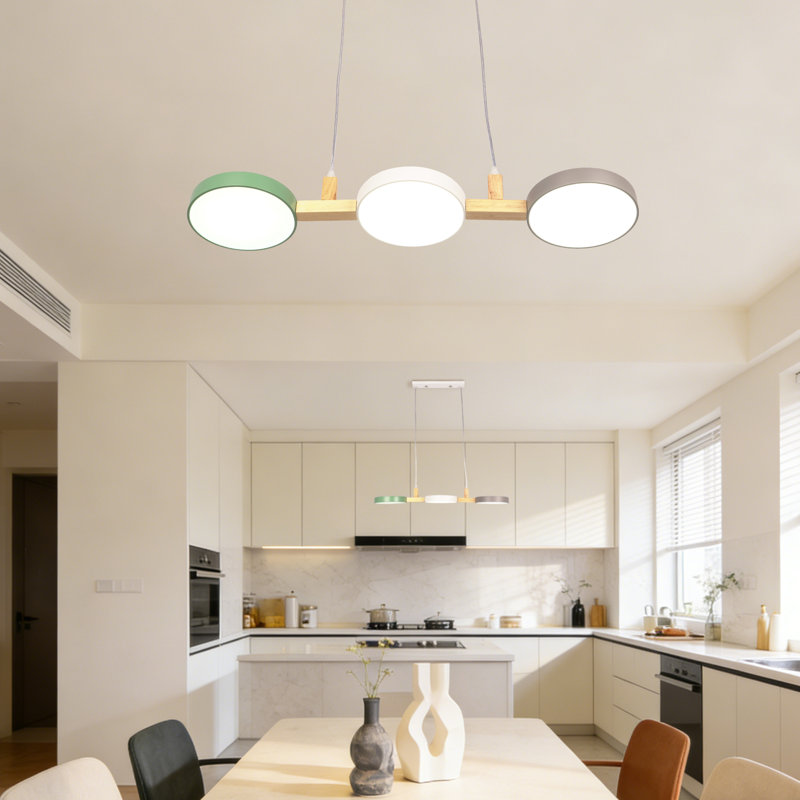 Luminaire suspendu 3 lumières Nordic Linear