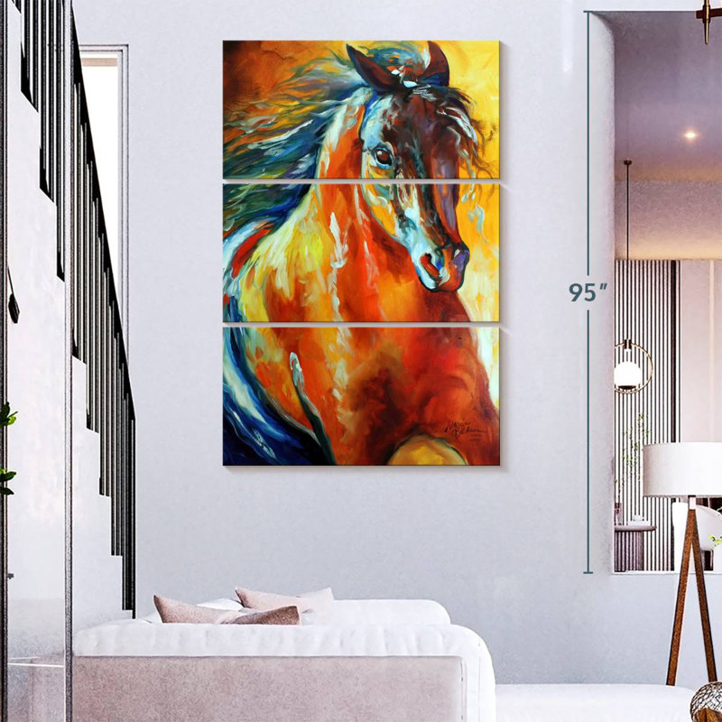 Brampt Thunder Magic, 74" H x 48" W