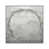 White Floater Framed