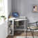 Corner Metal Base Computer Desk