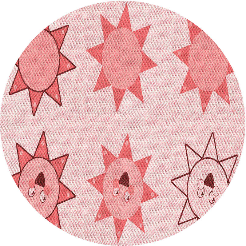 Indoor Rug, Round 4'