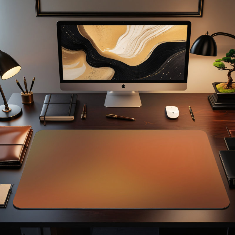 Polyester Desk Pad, 23.6x13.8