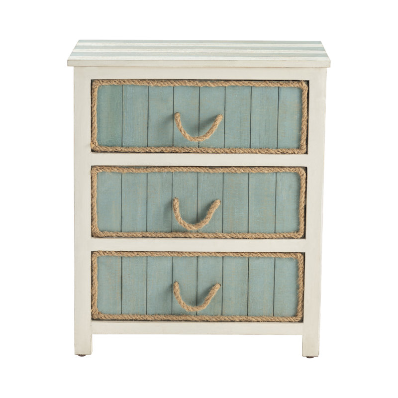 Commode décorative 3 tiroirs Harrill