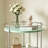 Modern Green Round Display Shelf-2079875014