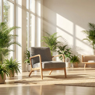 Fauteuil d'appoint en microfibre Classic