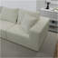 Canapé modulaire convertible convertible en microfibre