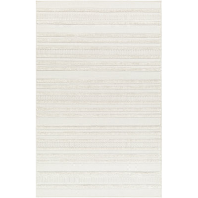 Tapis d'extérieur beige clair Jabus