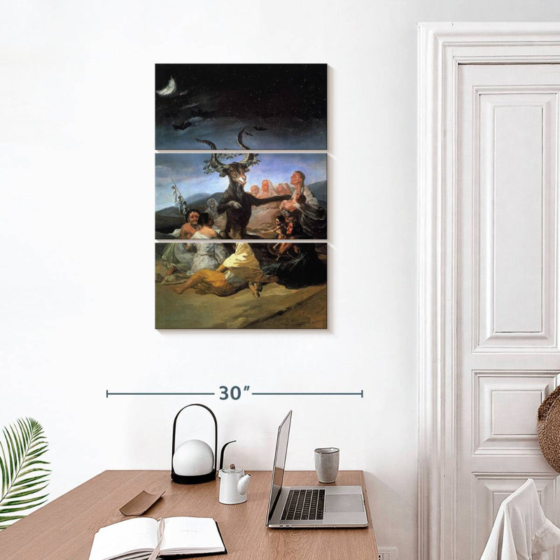 Kelan Witches' Sabbath 1797-98, 32" H x 20" W