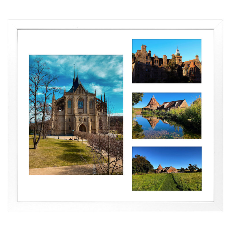 Cadre photo Neophytos blanc 14 x 16