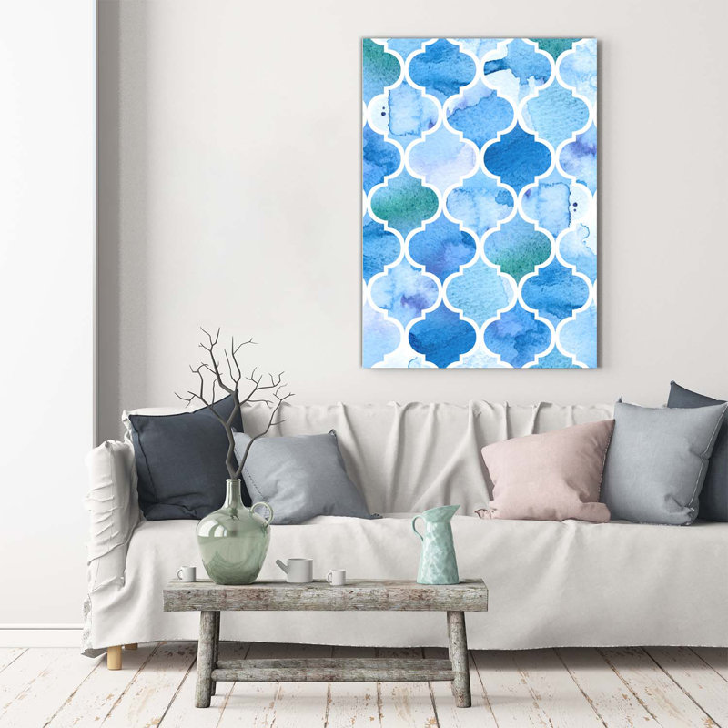 Moroccan Background - Wrapped Canvas Print