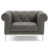 Gray Genuine Leather selected