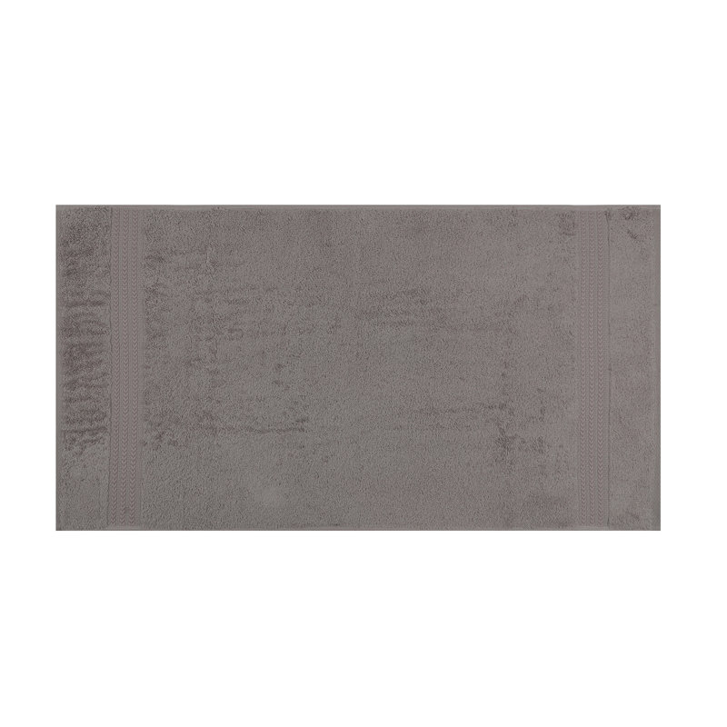 Premium 100% Cotton Bath Towel, Grey, 27.6 x 55.1 Inches | 500 GSM for Ultimate Absorbency | Machine Washable at 104°F | Soft, Durable, and Quick-Drying | Ideal for Home, Spa, and Gym Use, Luxurious Comfort