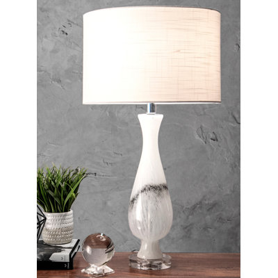 Lampe de table blanc cassé 30 po Landgraf