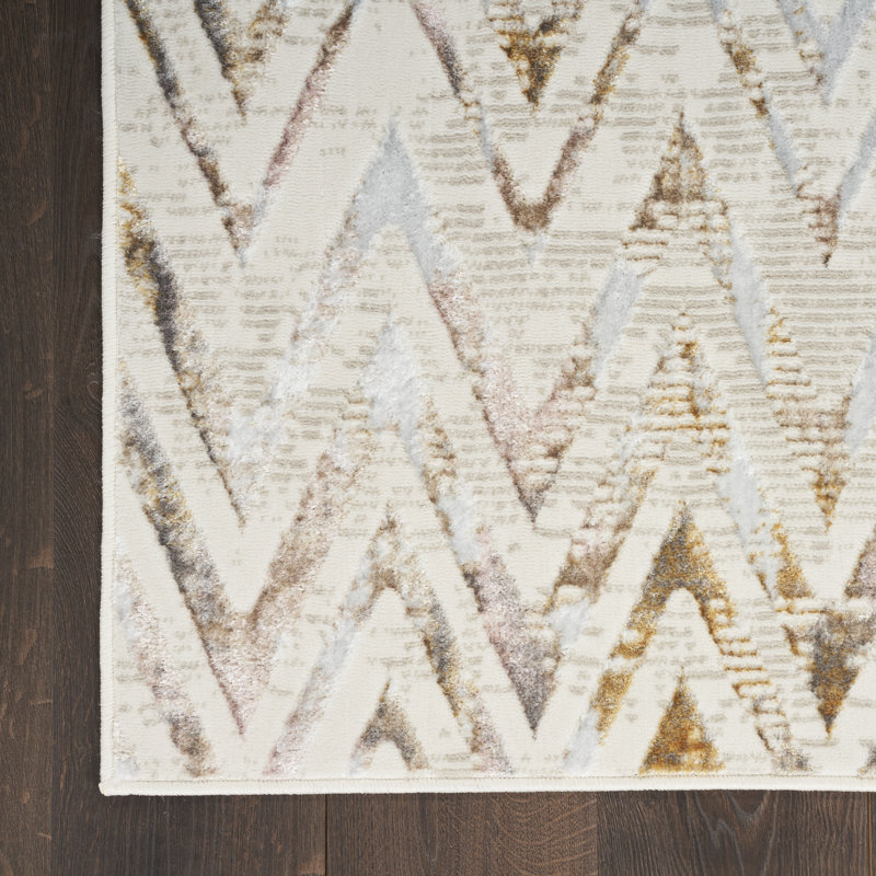 Cadmoin Chevron Area Rug, Runner 69 x 229cm