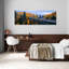 Baptism River into Lake Superior Tettegouche State Park Minnesota 1 Piece Wrapped Canvas Panoramic Wall Art-1322559980