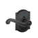 Flair Lever with Camelot Trim Non-Turning Lock