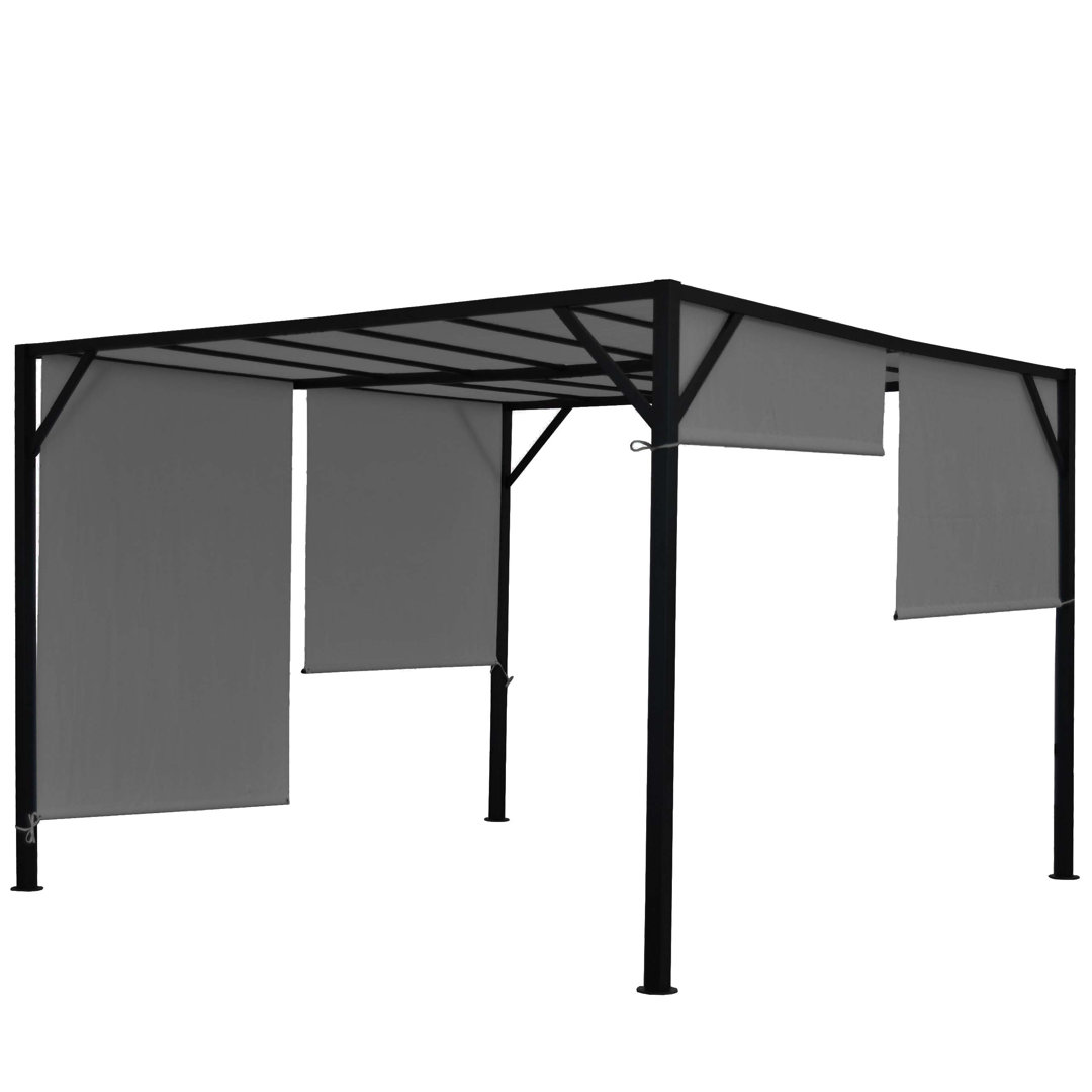 305 cm x 405 cm Grillpavillon Boehlke aus Stahl