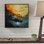 «if thou hadst connu ! « luke 19:42 », reproduction d’impression sur toile encadrée