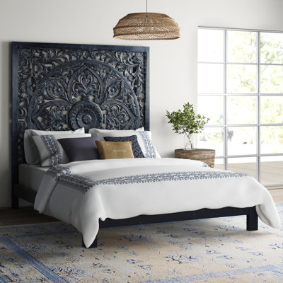 Corder Queen Solid Wood Storage Platform Bed by Bungalow Rose
