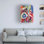 Art mural sur toile tendue - Richard Wallich «Chief Doug», décoration murale pour le salon, la chambre à coucher ou le bureau - 24 x 32