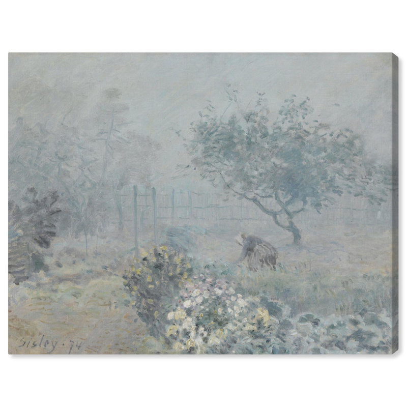 Fog Canvas Famous Artist Prints by , H 16 po x l 20 po, Toile tendue avec châssis