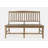 Averie Extendable Pine Solid Wood Top Trestle Base Dining Set