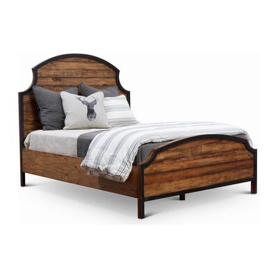 Caz Solid Wood Low Profile Sleigh Bed -  Loon Peak®, 217488F3BC7A4AAEAD478A231FC27D66