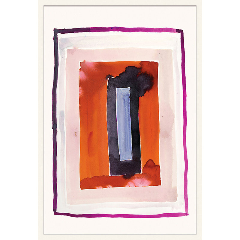 Fuschia Frame Print by ZBC Everyday